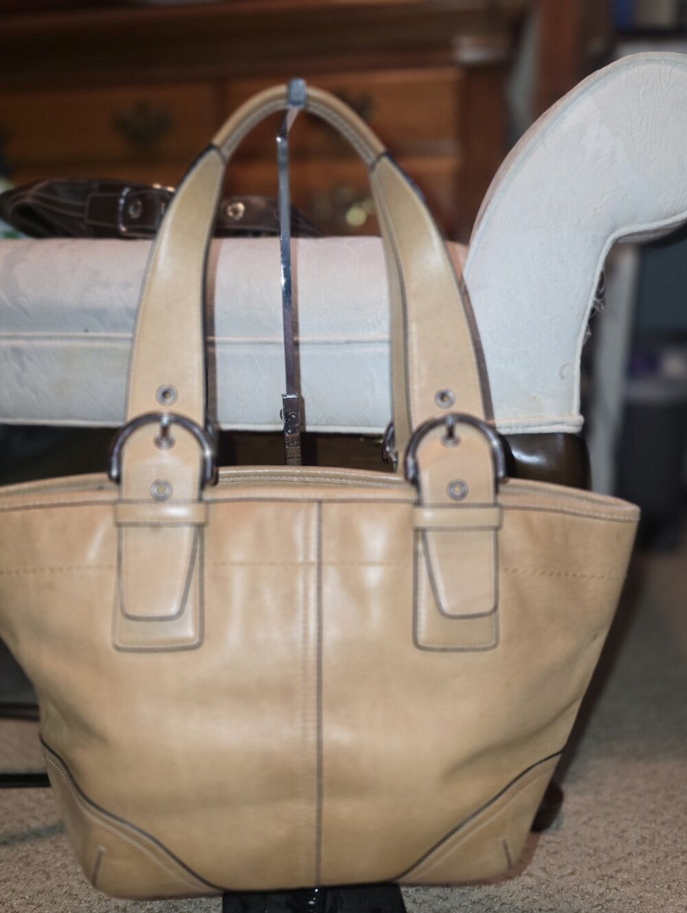 COACH CAMEL Y2K SOHO TOTE EXCELLENT CONDITION - Picture 2 of 4